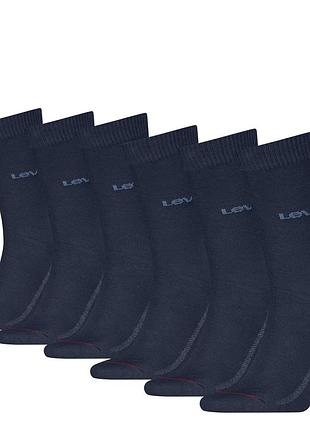 Набір чоловічих шкарпеток levi's 6 пар