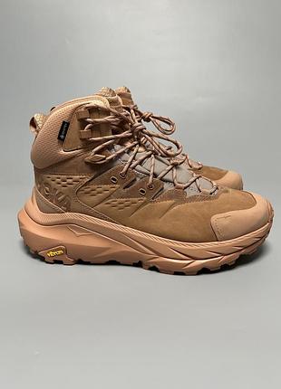 Трекінгові зимові черевики на гортексі hoka one one kaha 2 mid gtx gore-tex vibram оригінал 1130529 ccpp