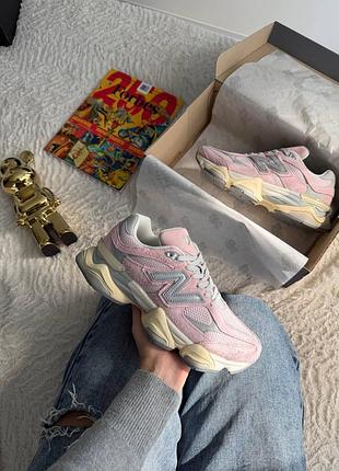 Кросівки new balance 9060 pink grey арт 4113