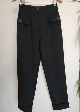 Чорні брюки р.хs zara