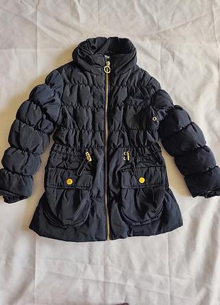 Демісезонна пухова куртка zara kids для дівчинки, 3–4 роки / 104 см