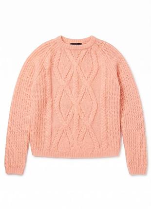 Свитер женский zara персиковый м