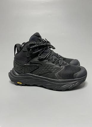 Трекінгові зимові черевики на гортексі hoka one one anacapa 2 mid gtx gore-tex оригінал 1142831 bblc