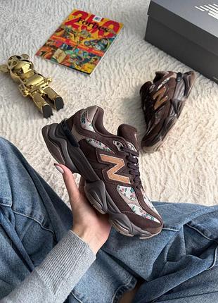 Кроссовки new balance 9060 atmos pink арт 4114