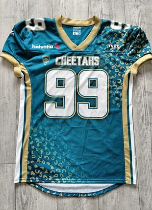 Кастомная игровая джерси швейцарского клуба zofingen cheetahs