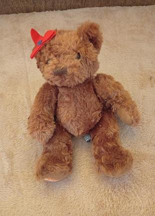 М'яка іграшка для дівчинки lily bear ведмедик коричневий 24 см