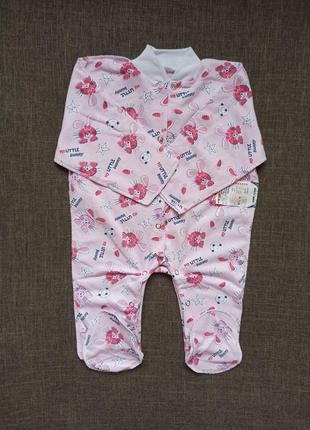 Комбинезон человечек девочка