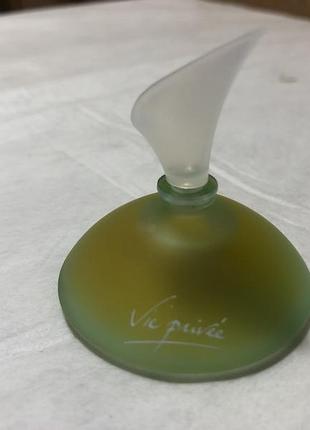 Вінтажна мініатюра туалетної води vie privée від yves rocher 7,5мл  повна