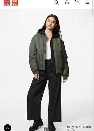 Куртка бомбер uniqlo ma-1 blouson