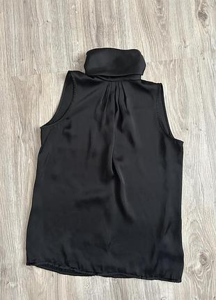 Блуза жіноча zara чорна, розмір xs