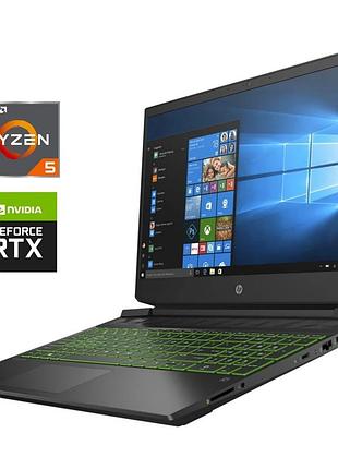 Игровой ноутбук б-класс hp pavilion gaming 15-ec2031ua / 15.6" (1920x1080) ips / amd ryzen 5 5600h (6 (12) ядер по 3.3 - 4.2 ghz)