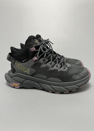 Трекінгові черевики на гортексі hoka one one trail code gtx gore-tex vibram оригінал 1123166 bcstl