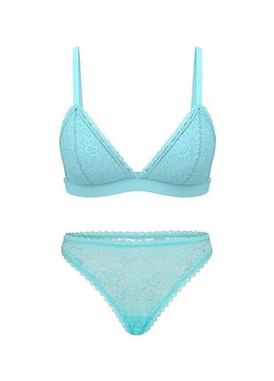 Комплект белья victoria's secret бралетт триангл и трусики брифы