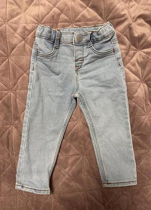 Джинси для дітей h&m блакитні 74р