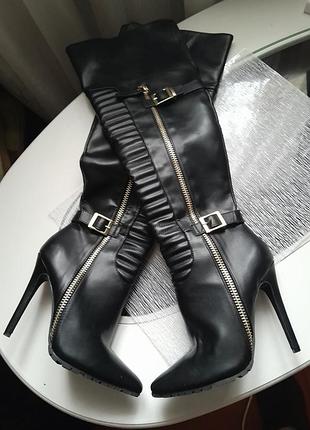 Shoedazzle сапожки новые размвр38 высокие