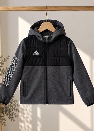 Adidas predator софтшелл куртка кофта для хлопчика 9–10 років