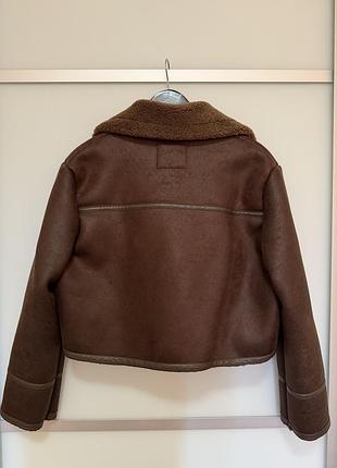Дублянка zara коричнева 2