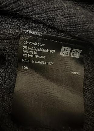 Гольф uniqlo, вовна 3