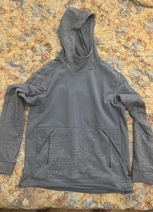 Худі unisex nike yoga сіре