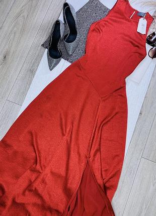 Нова сатинова сукня primark s міді плаття з розрізом на нозі жакардова сукня а силуету
