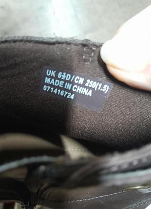 Ботинки 39р кожа clarks 5