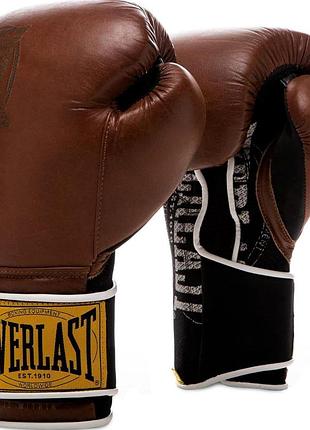 Боксерские перчатки everlast 1910 classic training gloves лучшая цена с быстрой доставкой по украине