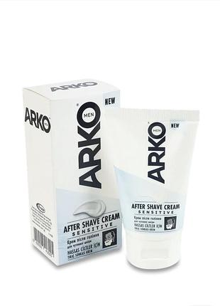 Крем после бритья arko men sensitive, 50 мл