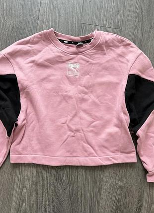 Жіночий світшот puma на флісі, рожевий