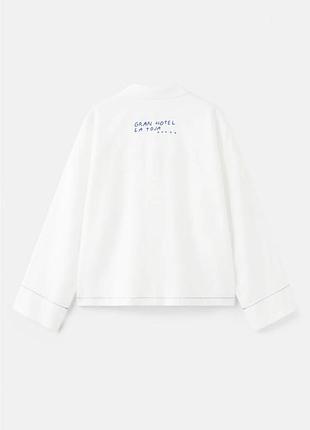 Жіноча сорочка рубашка pull&bear 100% льон 4