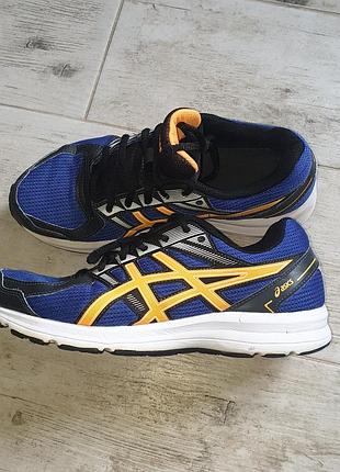 Кросівки чоловічі asics jolt синьо-жовті