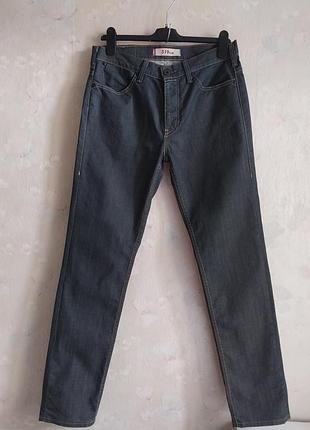 Джинсы мужские levi's 519 slim, хлопок с эластаном, графитовые