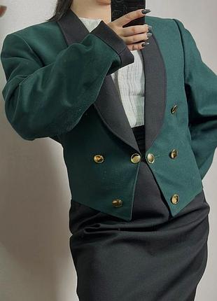 Cecil gee вінтажний вовняний жакет 1980 wool vintage jacket