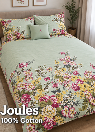 Пододеяльник/пододеяльник 100%cotton 
joules cambridge floral 190×190