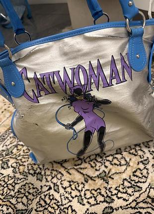 Сумка для жінок dolce & gabbana catwoman срібляста