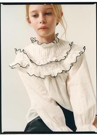 Блуза zara для дівчинки 9 років