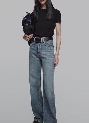 Джинси massimo dutti wide leg 38