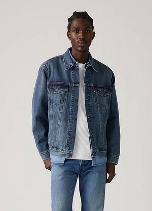Джинсовая куртка levi's