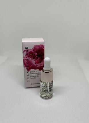 Оригінал chantecaille rose de mai face oil  інтенсивна живильна олійка для освітлення та зволоження