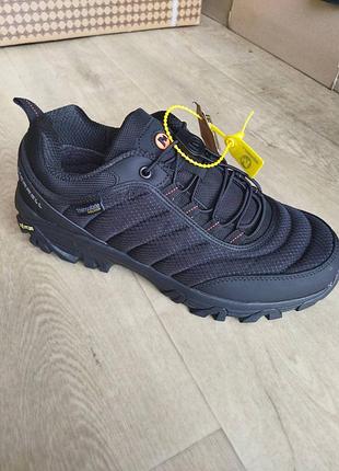 Кросівки чоловічі merrell зимові чорні gore-tex
