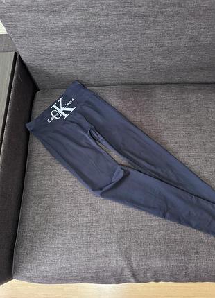 Чорні лосіни,лосіни calvin klein 4