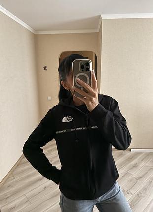 Худі унісекс the north face чорне