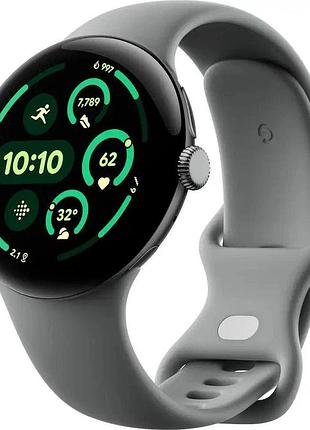 Смарт-часы google pixel watch 3 matte hazel case / hazel band (wi-fi) (45mm)