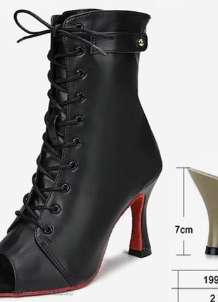 Ботільони жіночі для танців high heels  38 ( 24.5)
