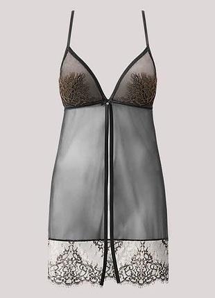 Пеьюар intimissimi babydoll комбинация с кружевом эротическое белье