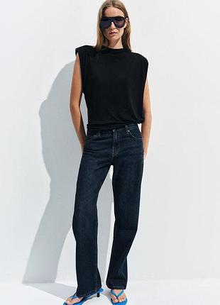 Джинсы zw low straight leg zara размер 38,40,42,44