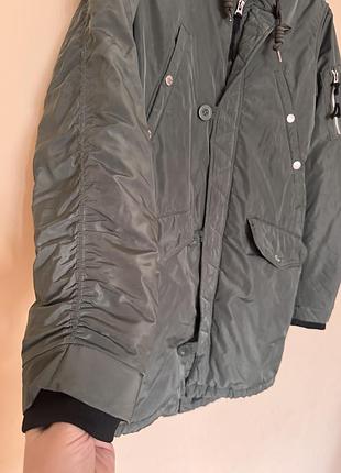 Парка утеплена pull&bear р.m 3