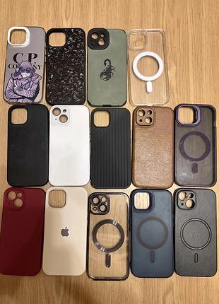 Чохли для iphone 15 різних моделей