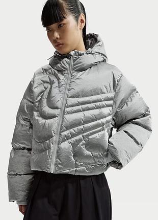 Nike спортивний одяг fw25 серія swoosh therma-fit пухова куртка з капюшоном