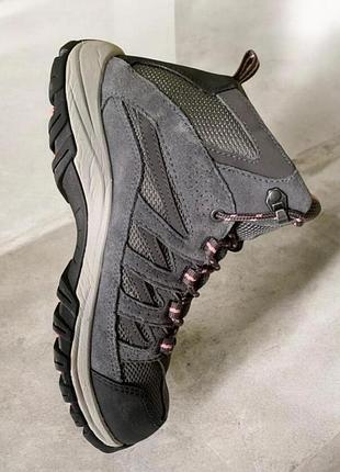 Черевики жіночі columbia crestwood mid waterproof сірі 39 розміру