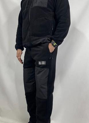 Спортивний костюм чоловічий nike acg чорний флісовий
